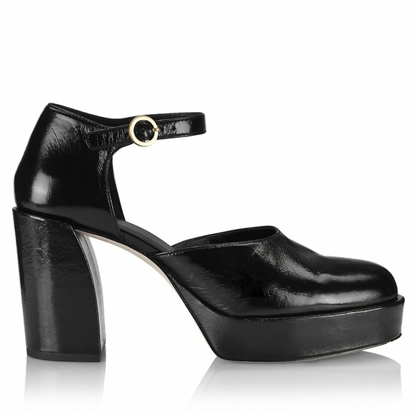 3.1 PHILLIP LIM Naomi Leather Platform Pumps - Picture 2 of 12